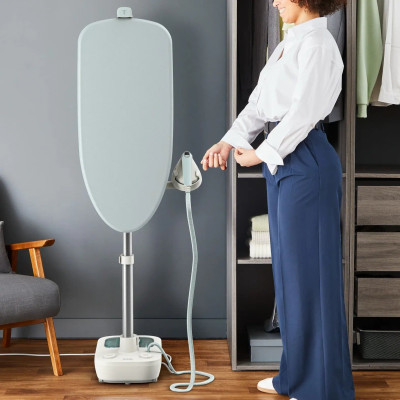Tefal Прасувальна система Tefal Steam Board 450, 1800Вт, 1500мл, верт. відпарювання, нерж. сталь, білий Tefal Прасувальна система Tefal Steam Board 450, 1800Вт, 1500мл, верт. відпарювання, нерж. сталь, білий
