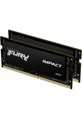 Kingston Пам'ять ноутбука DDR4 16GB KIT (8GBx2) 3200 FURY Impact