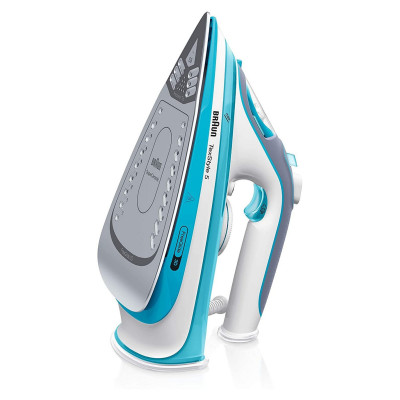 Braun Праска TexStyle 5, 2600Вт, 300мл, паровий удар -180гр, керам. підошва, біло-блакитний