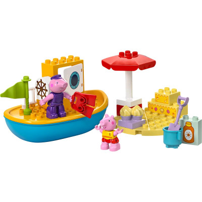 LEGO Конструктор DUPLO Peppa Pig Морська прогулянка Пеппі на човні
