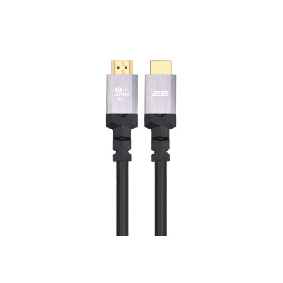 2E Кабель HDMI (M/M), 1.8м, 2.1, 4K/120Hz, 8K/60Hz 48Gbps, Ultra High Speed, чорний