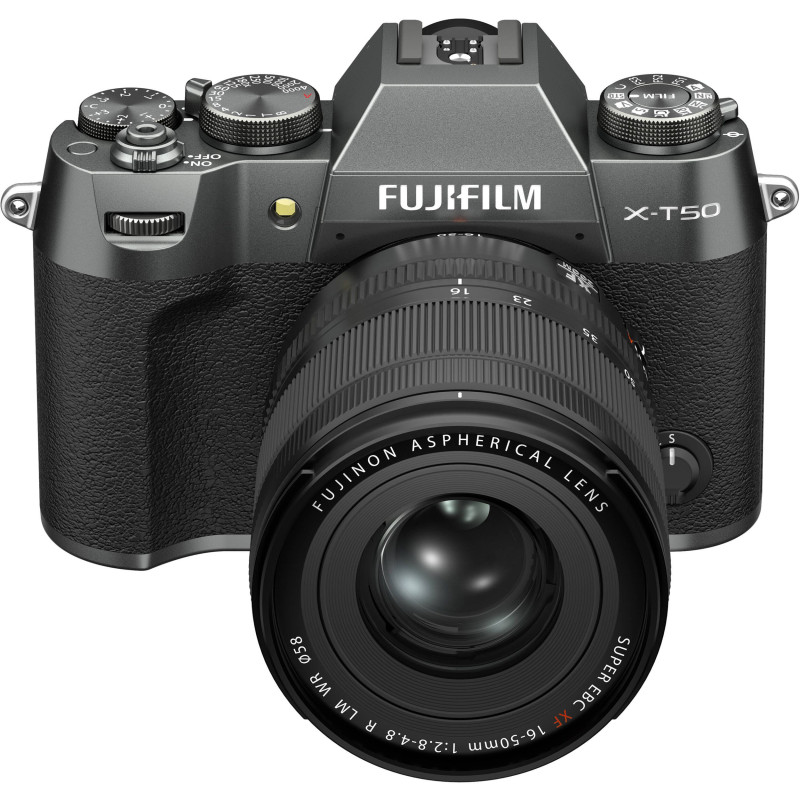 Fujifilm Цифр. фотокамера X-T50 + XF16-50mmF2.8-4.8 R LM WR Kit Charcoal silver
