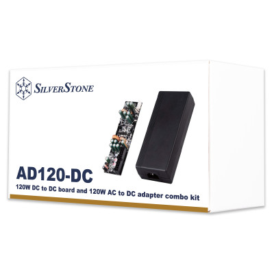 SilverStone Блок живлення AD120-DC (120W), 1xMB 24pin(20+4), 3xSATA,1x4pin
