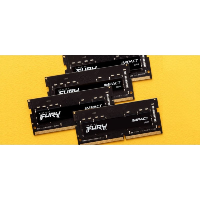 Kingston Пам'ять ноутбука DDR4 16GB KIT (8GBx2) 3200 FURY Impact