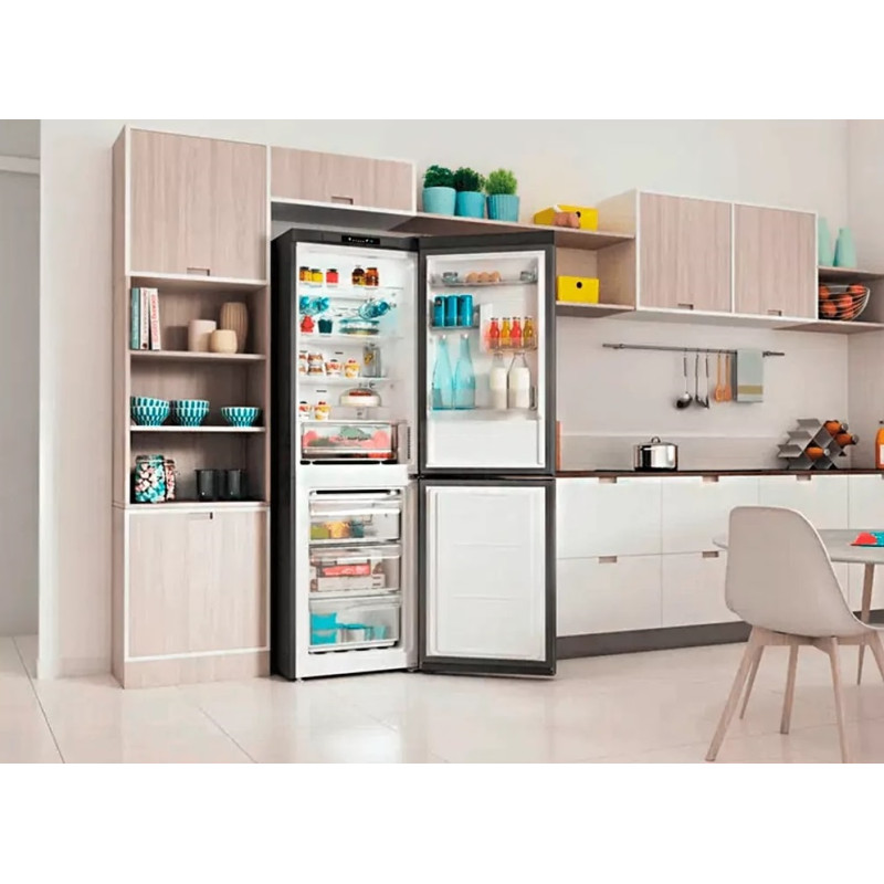 Indesit Холодильник з нижн. мороз. INFC8TI21X0