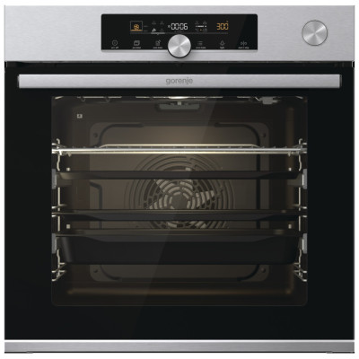 Gorenje Духовий шафа електричний, 77л, A+, пара, пригот. на декількох рівнях, дисплей, нерж