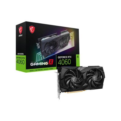 MSI Відеокарта GeForce RTX 4060 8GB GDDR6 GAMING X