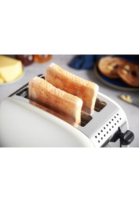 Russell Hobbs Тостер Colours Plus, 1600Вт, нержав., підігрів,разморозка, бежевий