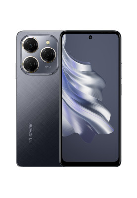TECNO Смартфон Spark 20 PRO (KJ6) 6.78" 8/256ГБ, 2SIM, 5000мА•год, Moonlit Black