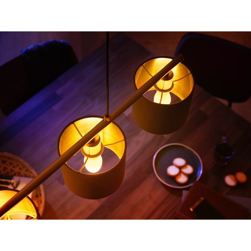 Philips Hue Лампа розумна E14, 5.2W(40Вт), 2200K-6500K, Tunable white, ZigBee, Bluetooth, димування