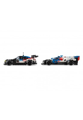 LEGO Конструктор Speed Champions Автомобілі для перегонів BMW M4 GT3 та BMW M Hybrid V8
