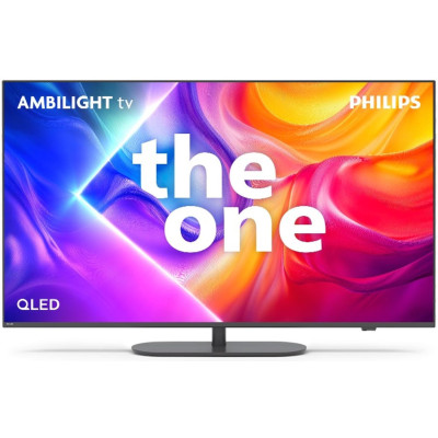 Philips Телевізор 50" QLED 4K 144Hz Smart Titan OS Black Ambilight