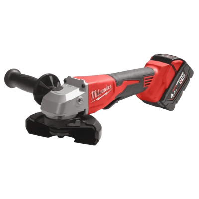 Milwaukee Шліфмашина кутова акумуляторна Milwaukee M18 BLSAG125XPD-402X 125мм 18В 2x4А·год ЗП М12-18С 11000об/хв 2.4кг кейс Milwaukee Шліфмашина кутова акумуляторна Milwaukee M18 BLSAG125XPD-402X 125мм 18В 2x4А·год ЗП М12-18С 11000об/хв 2.4кг кейс