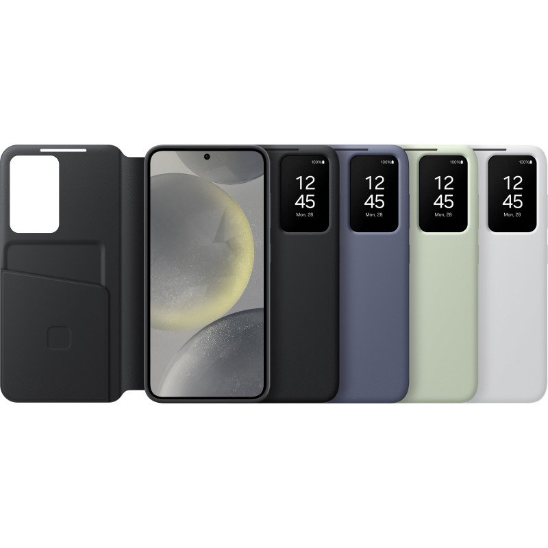Samsung Чохол для Galaxy S24 (S921), Smart View Wallet Case, зелений світлий