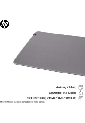HP Ігрова поверхня 205 Sanitizable, XL, (700х300х2мм), сірий