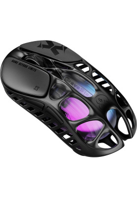 GravaStar Миша Mercury X, BT/WL/USB-A, RGB, чорний