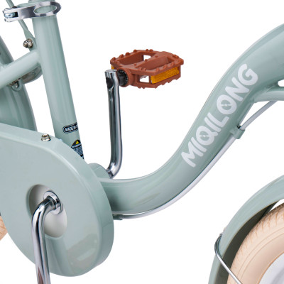 Miqilong Дитячий велосипед LS 16" оливковий