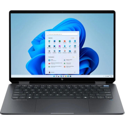 HP Ноутбук HP OmniBook Ultra Flip x360 14-fh0013ua 14" 2.8K OLED Touch, Intel U7-258V, 32GB, F1TB, UMA, Win11, сірий
