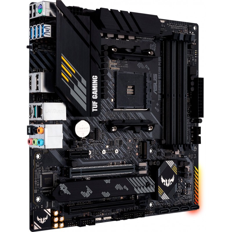 ASUS Материнcька плата TUF GAMING B550M-PLUS sAM4 B550 4xDDR4 M.2 HDMI DP mATX