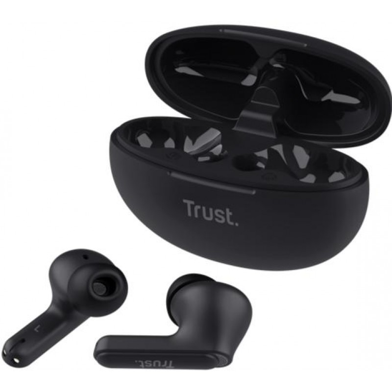 Trust Навушники TWS Yavi Earbuds BT 5.3, ENC, SBC, Mic, Чорний