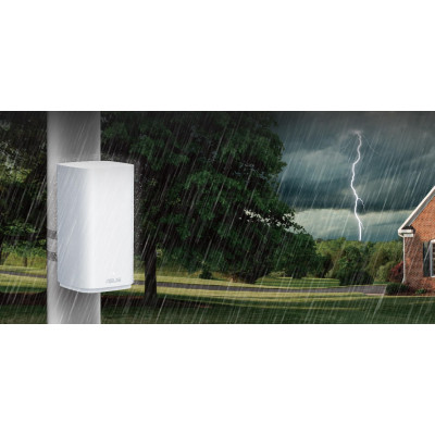 ASUS Система WiFi-Mesh ZenWiFi BD4 Outdoor BE3600, 2x2,5GE WAN/LAN, 1мод, білий