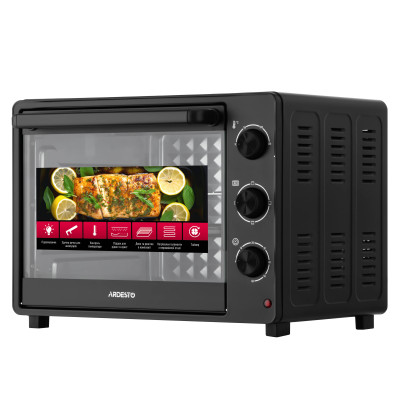 ARDESTO Піч електрична ARDESTO, 32л, 1525Вт, механіч., чорний