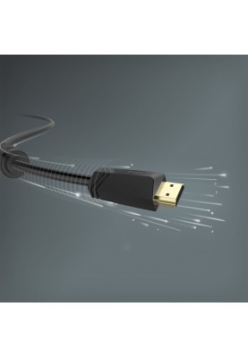 HAMA Кабель HDMI - HDMI 4K Ethernet Gold 15 m Black