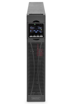 Digitus ДБЖ OnLine, 2000VA/2000W, LCD, 8xC13, RJ45, RS232, USB, Rack/Tower