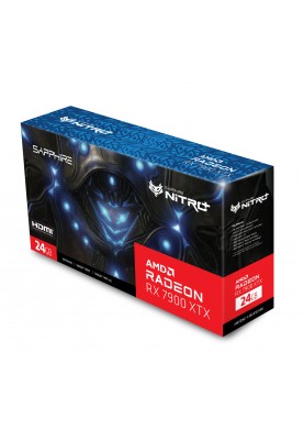 SAPPHIRE Відеокарта Radeon RX 7900 XTX 24GB GDDR6 Nitro+ Gaming OC VAPOR-X