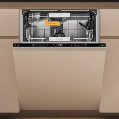 Whirlpool Посудомийна машина вбудовувана, 14компл., A+++, 60см, дисплей, 3й кошик, білий