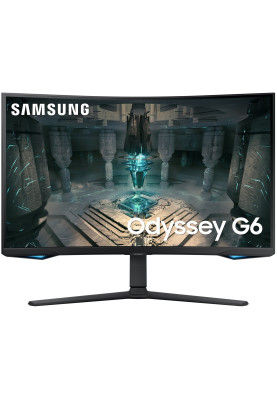 Samsung Монітор 27" Odyssey G6 27BG65 HDMI, DP, USB, VA, 2560x1440, 240Hz, 1ms, CURVED