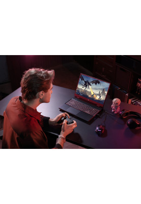 Acer Ноутбук Nitro 16 AN16-41 16" WUXGA IPS, AMD R7-7735HS, 16GB, F512GB, NVD4050-6, Lin, чорний