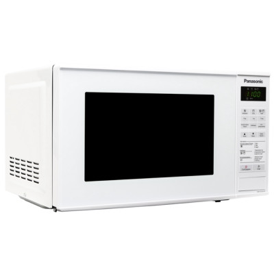 Panasonic Мікрохвильова піч, 20л, 800Вт, гриль, дисплей, білий
