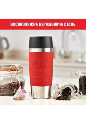 Tefal Термочашка Travel Mug Classic, 360мл, нержавіюча сталь, червоний