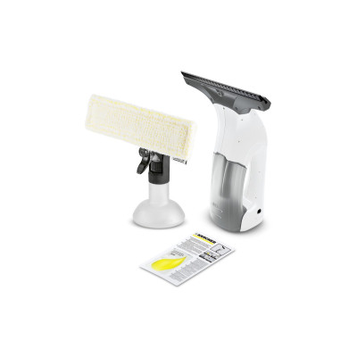 Karcher Пилосос віконний WV 1 Plus, вода -0.1л, автон. робота до 25хв, вага-0.5кг, білий
