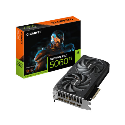 Gigabyte Відеокарта GeForce RTX 5060 Ti 16GB GDDR7 WINDFORCE OC