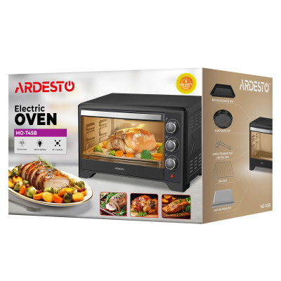 ARDESTO Піч електрична ARDESTO, 45л, 2015Вт, механіч., чорний ARDESTO Піч електрична ARDESTO, 45л, 2015Вт, механіч., чорний