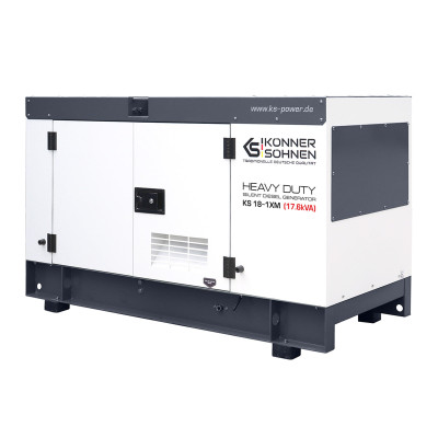 Könner & Söhnen Генератор дизельний KS 18-1XM, 230В, 17.6кВт, електростартер, двигун Xinchai, 732кг