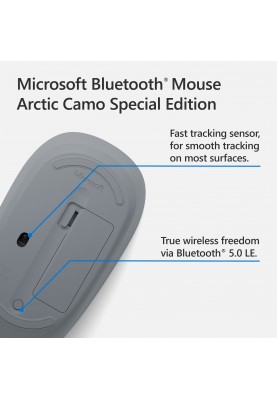 Microsoft Миша Camo SE Bluetooth White