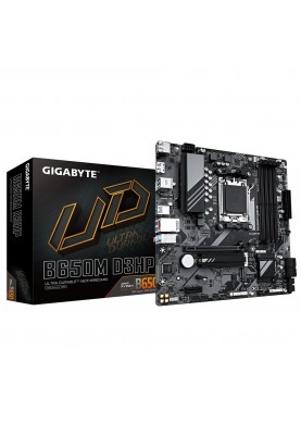 Gigabyte Материнська плата B650M D3HP sAM5 B650 4xDDR5 M.2 HDMI DVI mATX