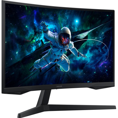 Samsung Монітор 27" Odyssey G55C 2xHDMI, DP, VA, 2560x1440, 165Hz, 1ms
