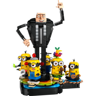 LEGO Конструктор Despicable Me 4 Ґру й посіпаки з кубиків