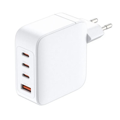 D-Link Зарядний пристрій мережевий DCF-141 140Вт GaN 3хUSB-С, 1xUSB-A, білий