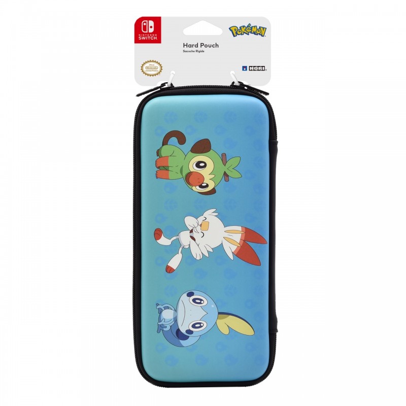 Hori Чохол Hard Pouch (Pokemon Sword/Shield) для Nintendo Switch, Blue/Red