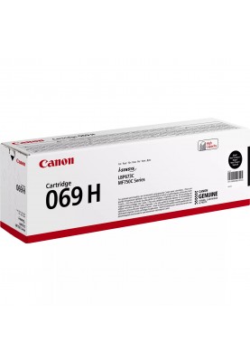 Canon Картридж 069H MF752Cdw/MF754Cdw/LBP673Cdw Black (7600 стор.)