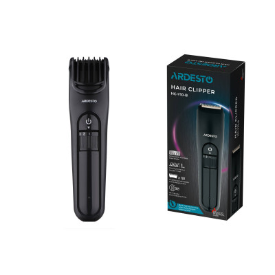 ARDESTO Машинка для стрижки HC-Y10-B/5 Вт/чорний/LED-індикація заряду