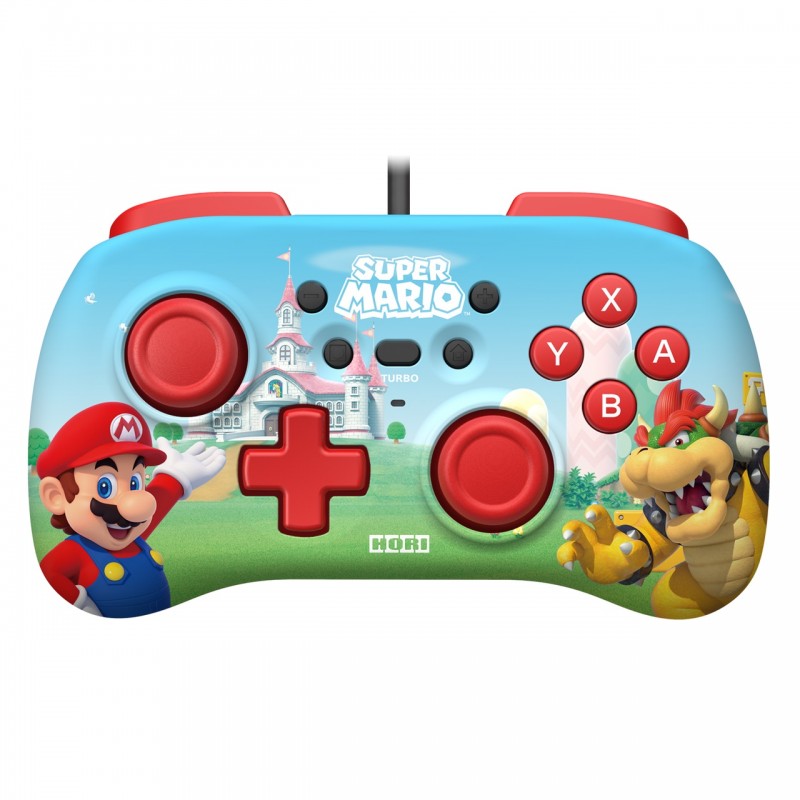 Hori Геймпад провідний Horipad Mini (Super Mario) для Nintendo Switch, Blue/Red