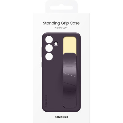 Samsung Чохол для Galaxy S24+ (S926), Standing Grip Case, фіолетовий темний