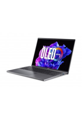 Acer Ноутбук Swift Go 16 SFG16-71 16" 3.2K OLED, Intel i7-1355U, 16GB, F512GB, UMA, Lin, сірий