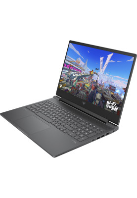 HP Ноутбук Victus 16-s1006ua 16.1" FHD IPS AG, AMD R5-8645HS, 16GB, F512GB, NVD3050-6, DOS, чорний